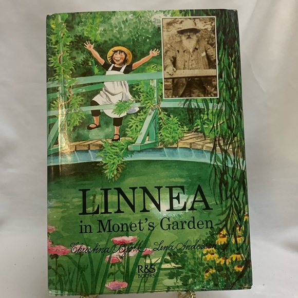 Linnea in Monets Garden Anderson Bjork Hardcover Dust Jacket - Picture 1 of 8